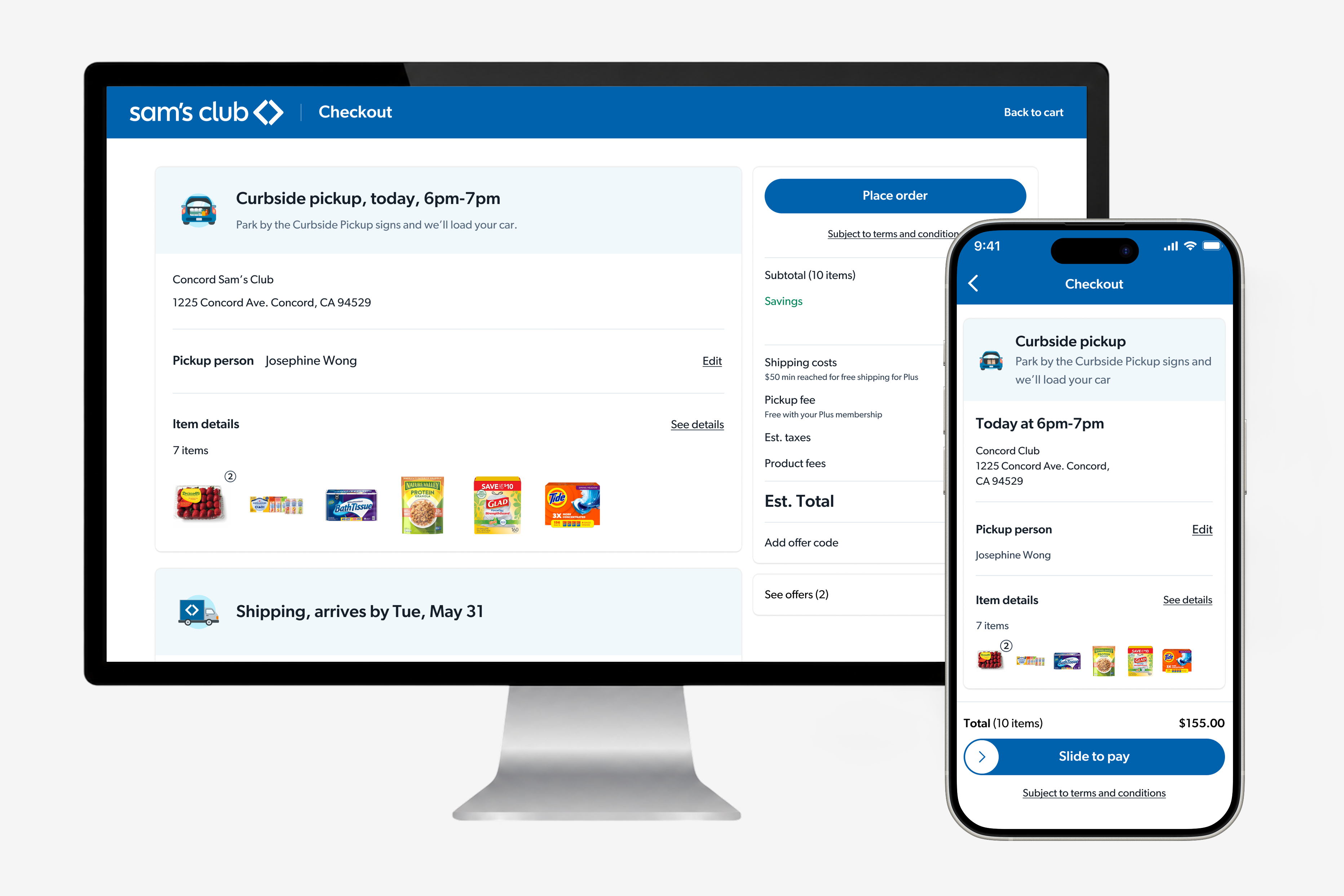 eCommerce Checkout redesign